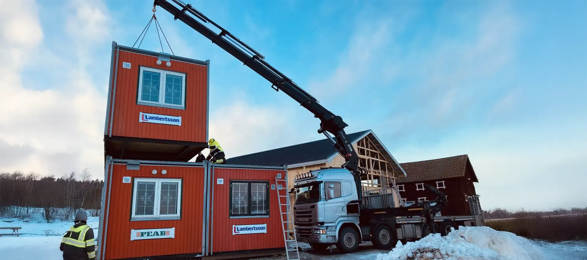 STC AB – krantransport och specialtransport i arbete